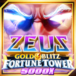Zeus Gold Blitz Fortune Tower Game Logo