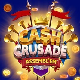 Cash Crusade ASSEMBL'EM Game Logo