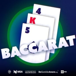 Baccarat by Hacksaw Gaming Game Logo