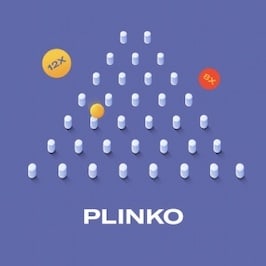 Plinko by Orbital Gaming Game Logo