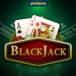 Blackjack by Platipus Game Logo