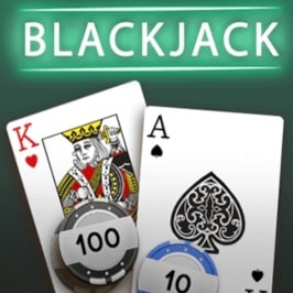 Blackjack by Spearhead Studios Game Logo