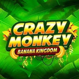 Crazy Monkey Banana Kingdom Game Logo