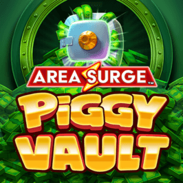 Area Surge Piggy Vault Game Logo