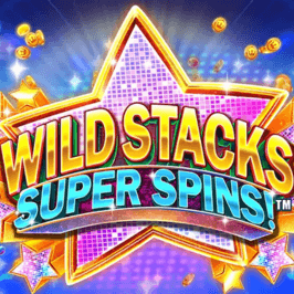 Wild Stacks Super Spins Game Logo