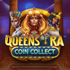Queens of Ra: Coin Collect Game Logo