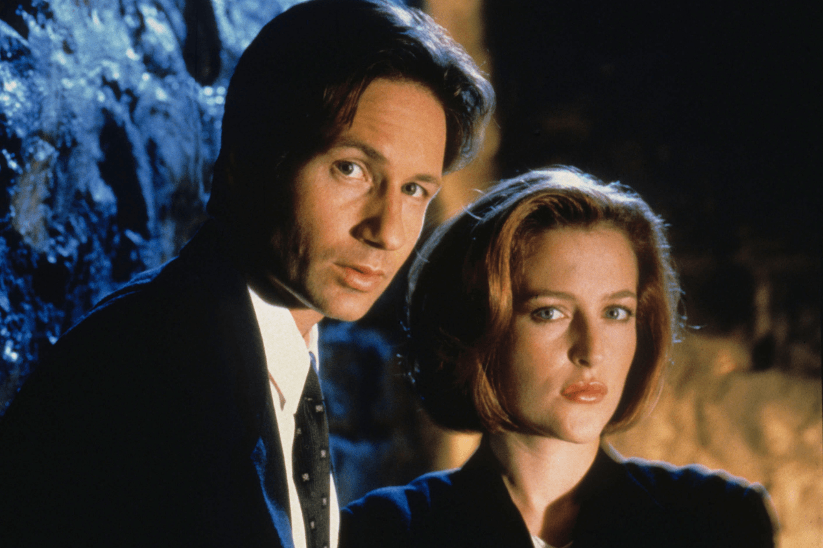 X files real chris carter Davis duchovny Gillian Anderson