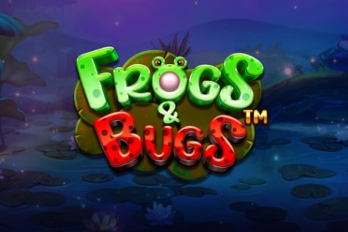 Frogs &amp; Bugs Game Logo