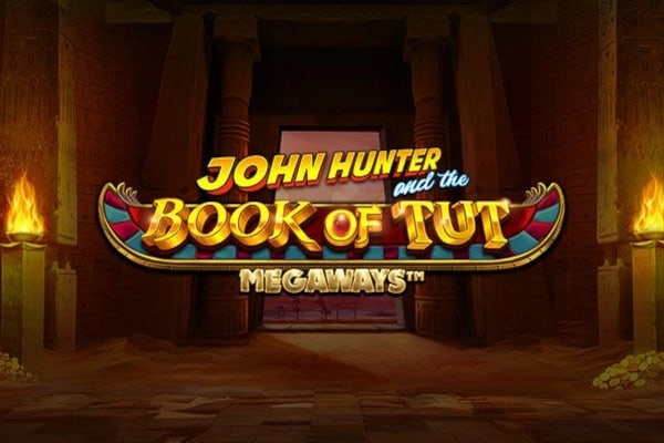 John Hunter and the Book of Tut Megaways Game Logo