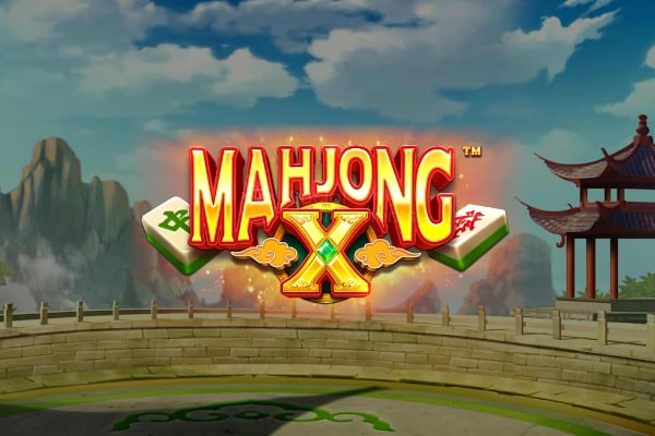 Mahjong X Game Logo