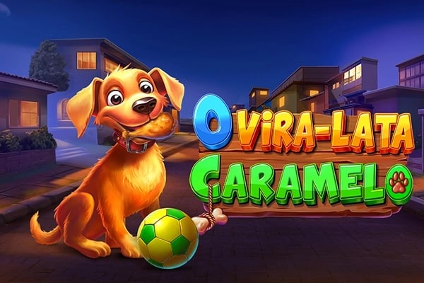 O Vira-lata Caramelo Game Logo