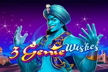 3 Genie Wishes Game Logo