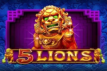 5 Lions Game Logo