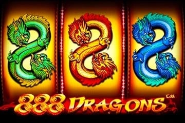 888 Dragons Game Logo