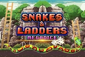 Snakes &amp; Ladders Megadice Game Logo