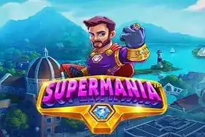 Supermania Game Logo