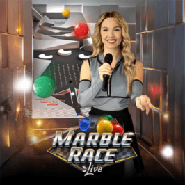 Marble Race Game Logo