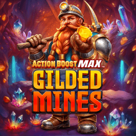 Action Boost Max Gilded Mines Game Logo