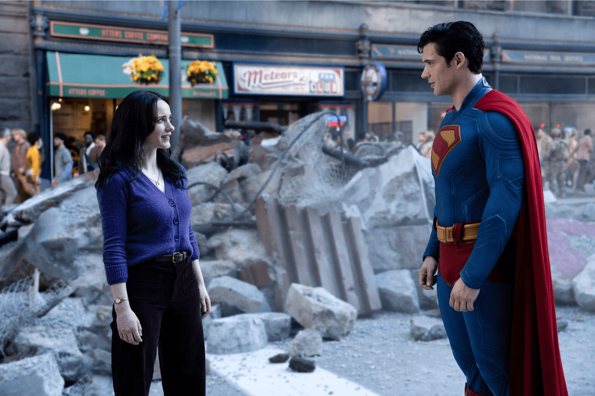 Corenswet shares a moment of vulnerability