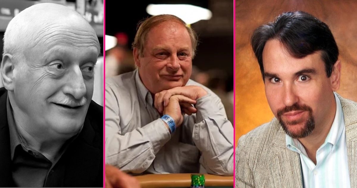 Al Alvarez, Anthony Holden, and Andy Glazer