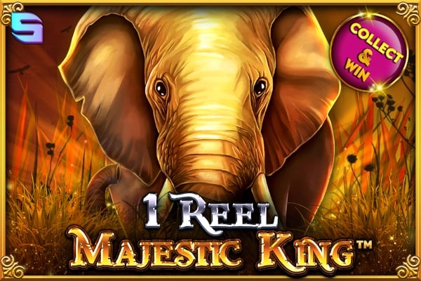 1 Reel Majestic King Game Logo