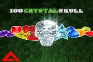 100 Crystal Skull Game Logo