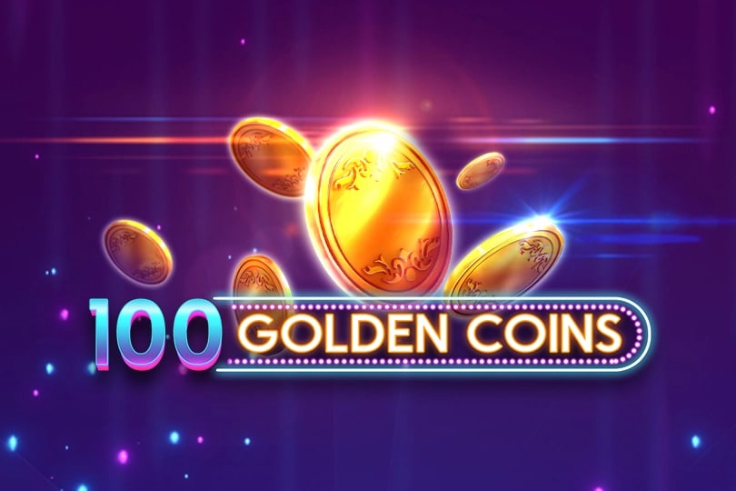 100 Golden Coins Game Logo