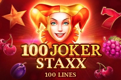 100 Joker Staxx Game Logo