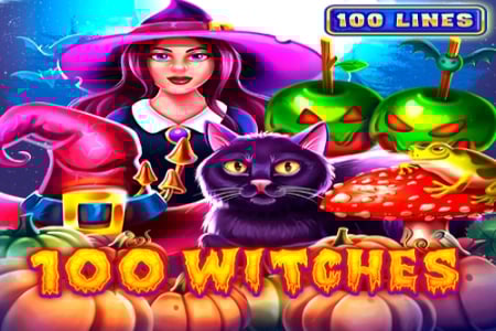 100 Witches Game Logo