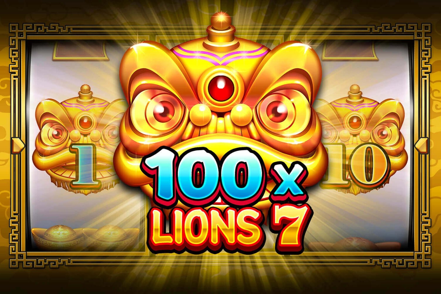 100x Lions 7 Game Logo