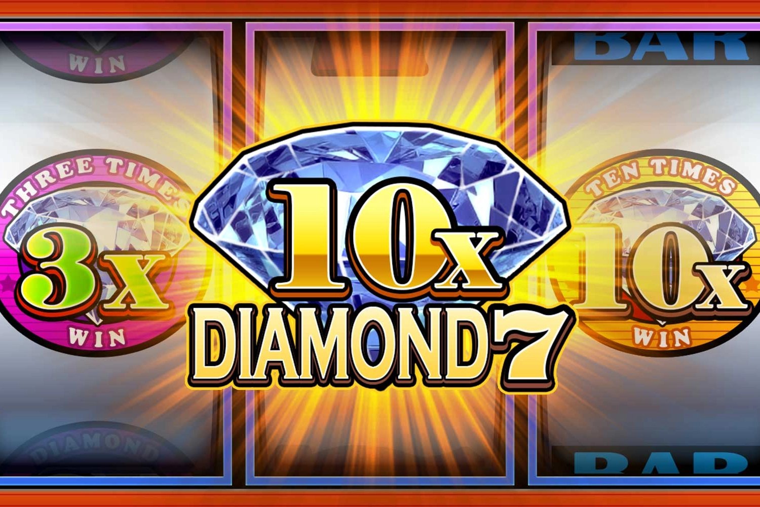 10X Diamond 7 Game Logo