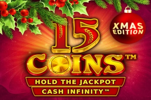 15 Coins Xmas Game Logo