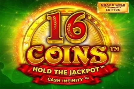 16 Coins Grand Gold Edition Game Logo