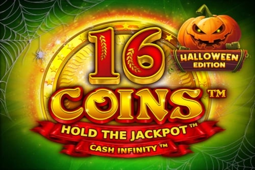 16 Coins Halloween Edition Game Logo