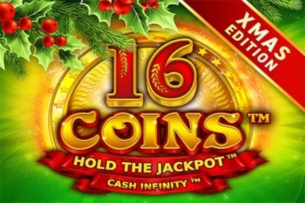 16 Coins Xmas Game Logo