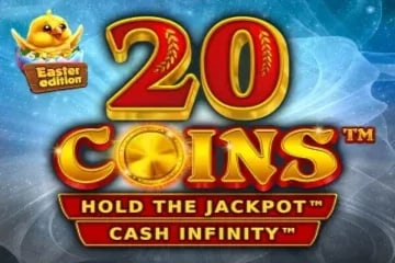 20 Coins Easter Edition Game Logo