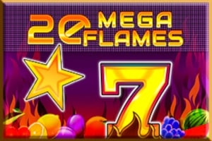 20 Mega Flames Game Logo