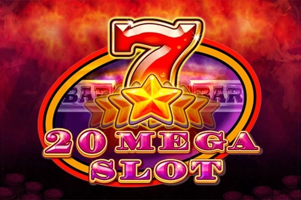 20 Mega Slot Game Logo