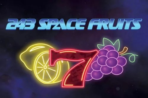 243 Space Fruits Game Logo