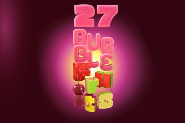 27 Bubble Fruits Game Logo