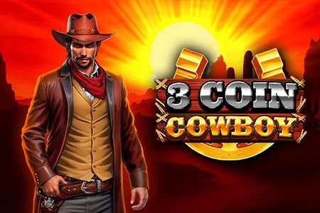 3 Coin Cowboy Game Logo