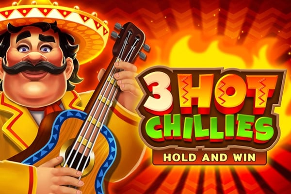 3 Hot Chillies Game Logo