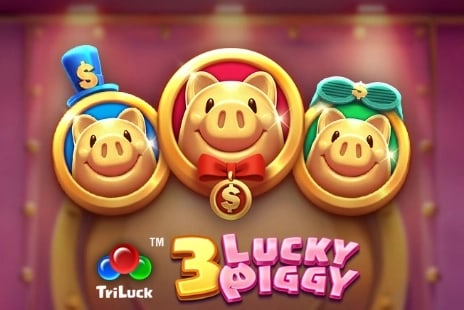 3 Lucky Piggy Game Logo