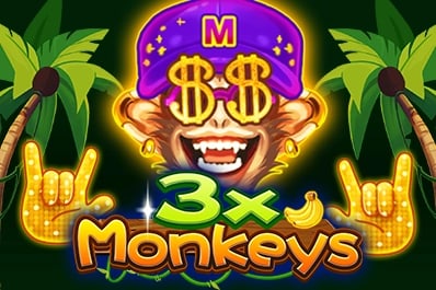 3x Monkeys Game Logo