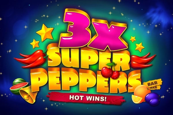 3x Super Peppers Game Logo