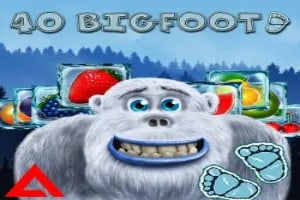 40 Big Foot Game Logo