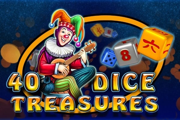 40 Dice Treasures Game Logo