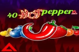 40 Hot Pepper 6 Reels Game Logo