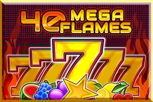 40 Mega Flames Game Logo