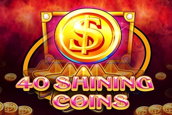 40 Shining Coins Game Logo